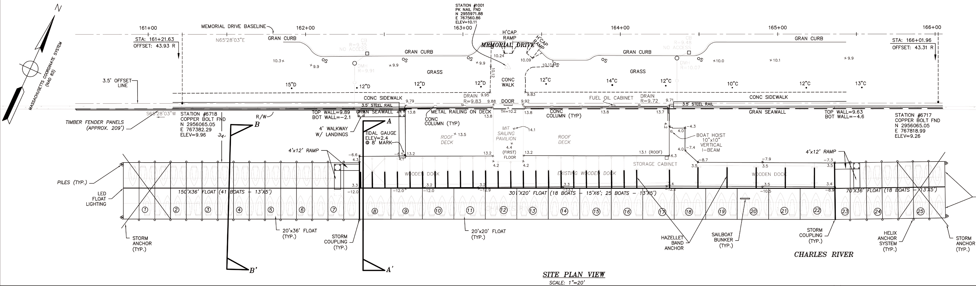 Technical Plans for New Dock