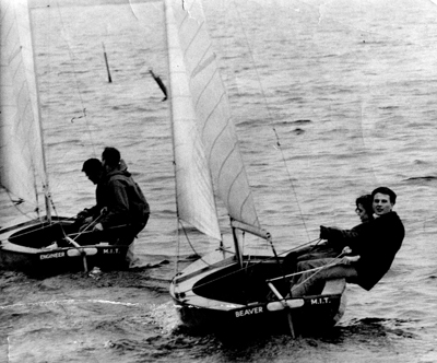 Wooden Tech Dinghies 'Beaver' and 'Engineer'