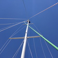 Early season up the mast