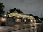 Pavilion nighttime event